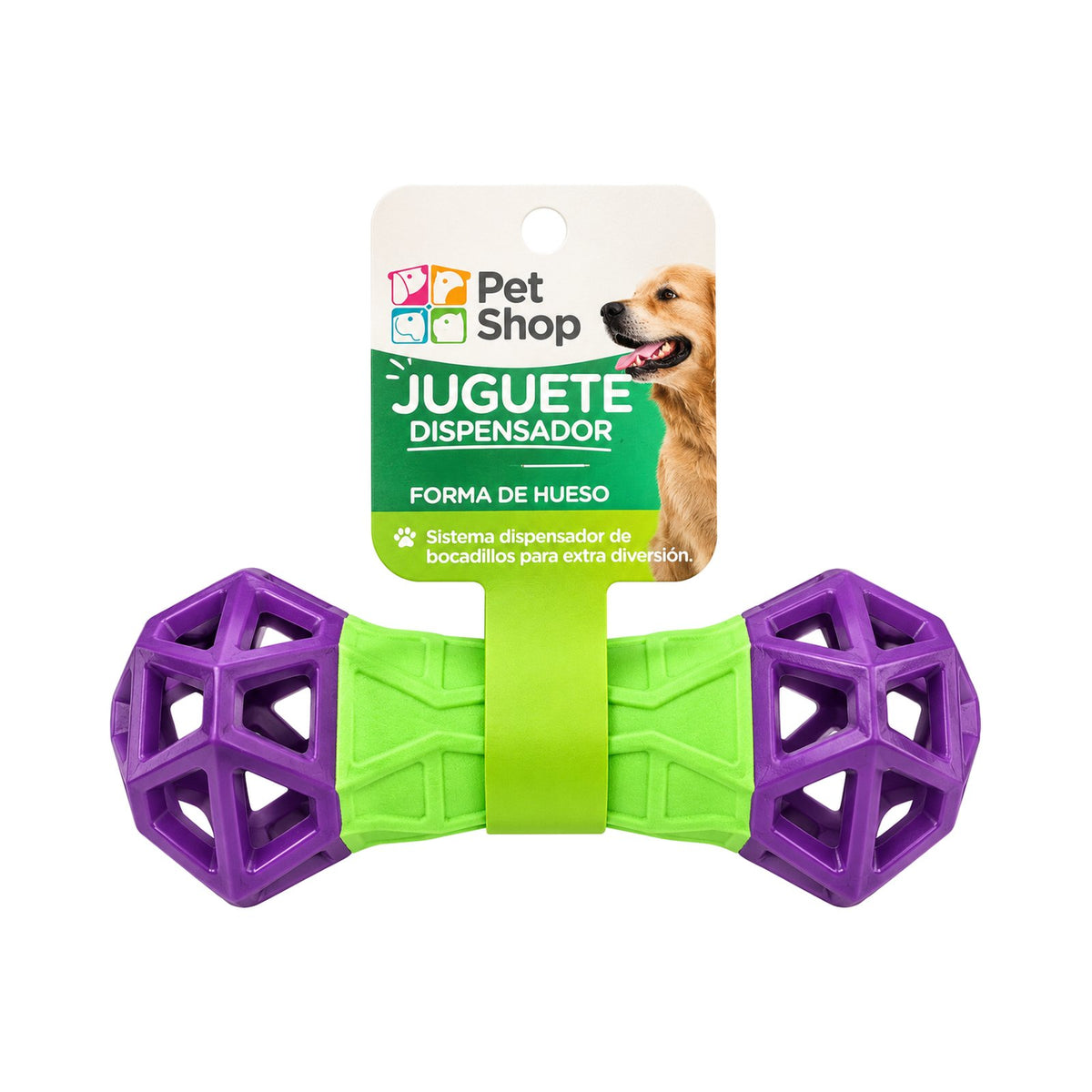Juguete Dispensador de Premios Forma de Hueso