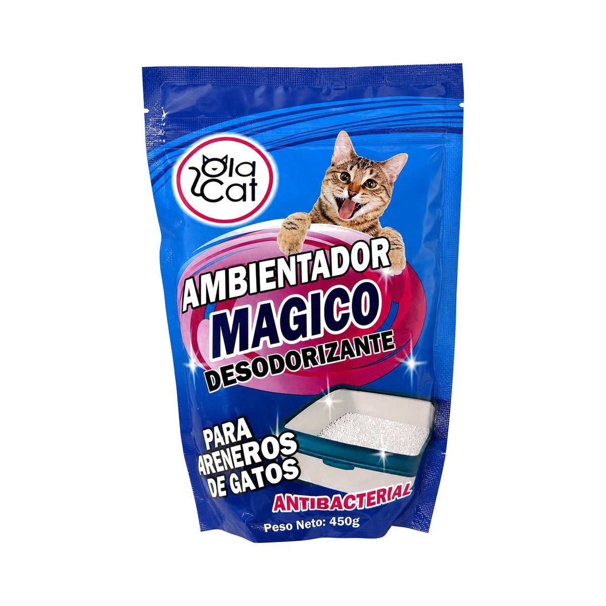 Ambientador Mágico Desodorizante para Areneros 450 g