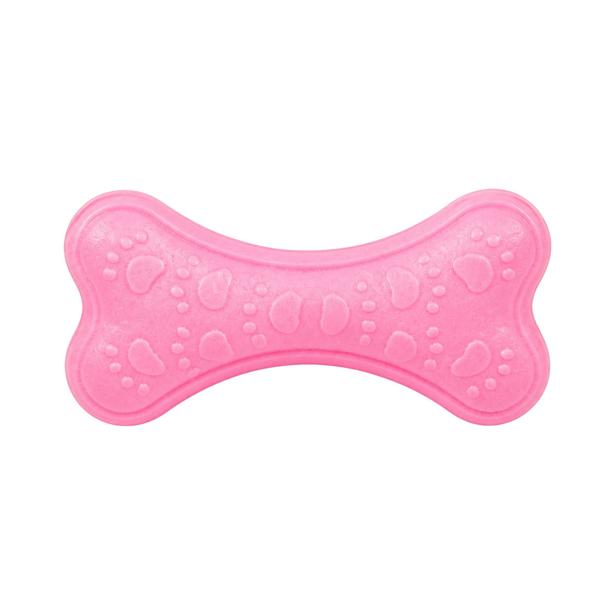 Hueso de Goma para Perro Rosado