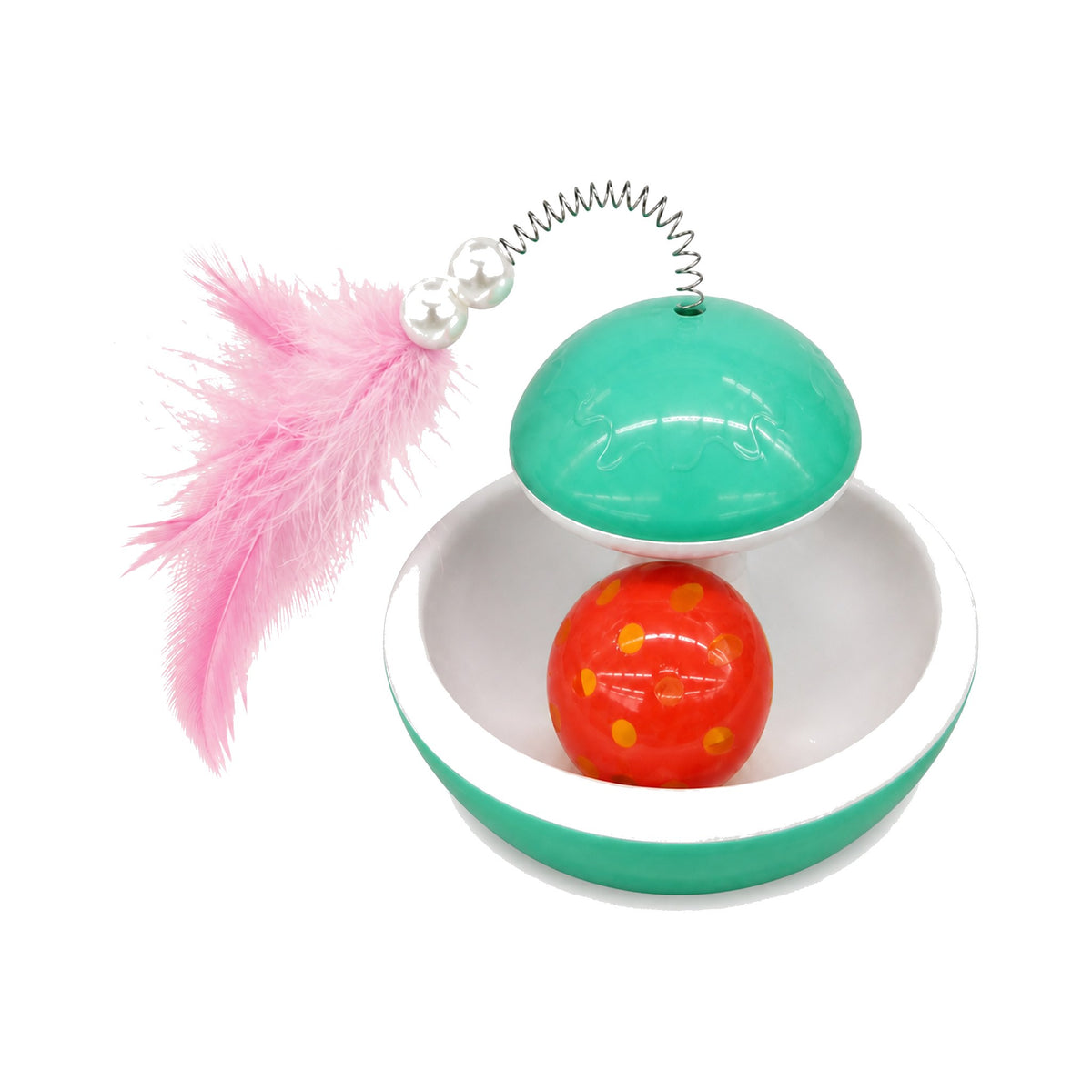 Juguete Señuelo con Pelota para Gato