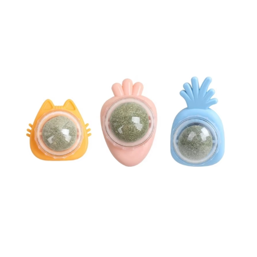 BOLA DE CATNIP CON FIGURAS