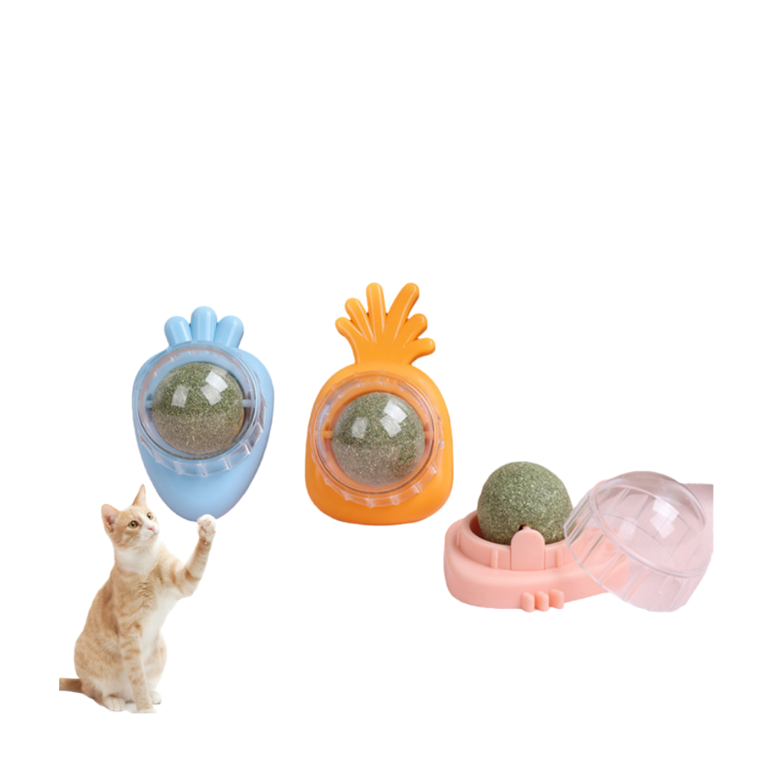 BOLA DE CATNIP CON FIGURAS
