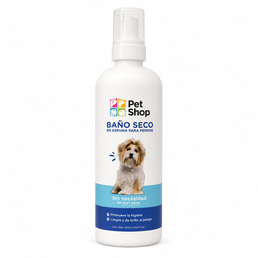 Baño Seco en Espuma para Perros