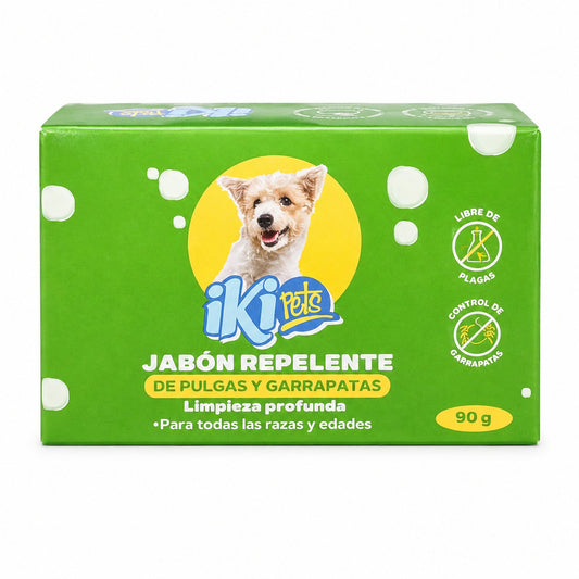 Jabón Repelente de Pulgas y Garrapatas 90 g