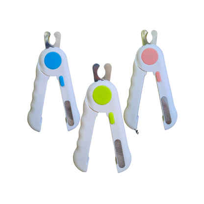 CORTA UÑAS LUZ LED