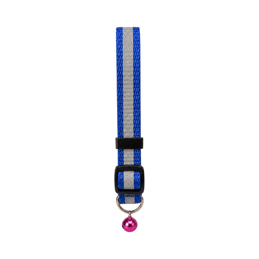 Collar para Gato con Cascabel Azul