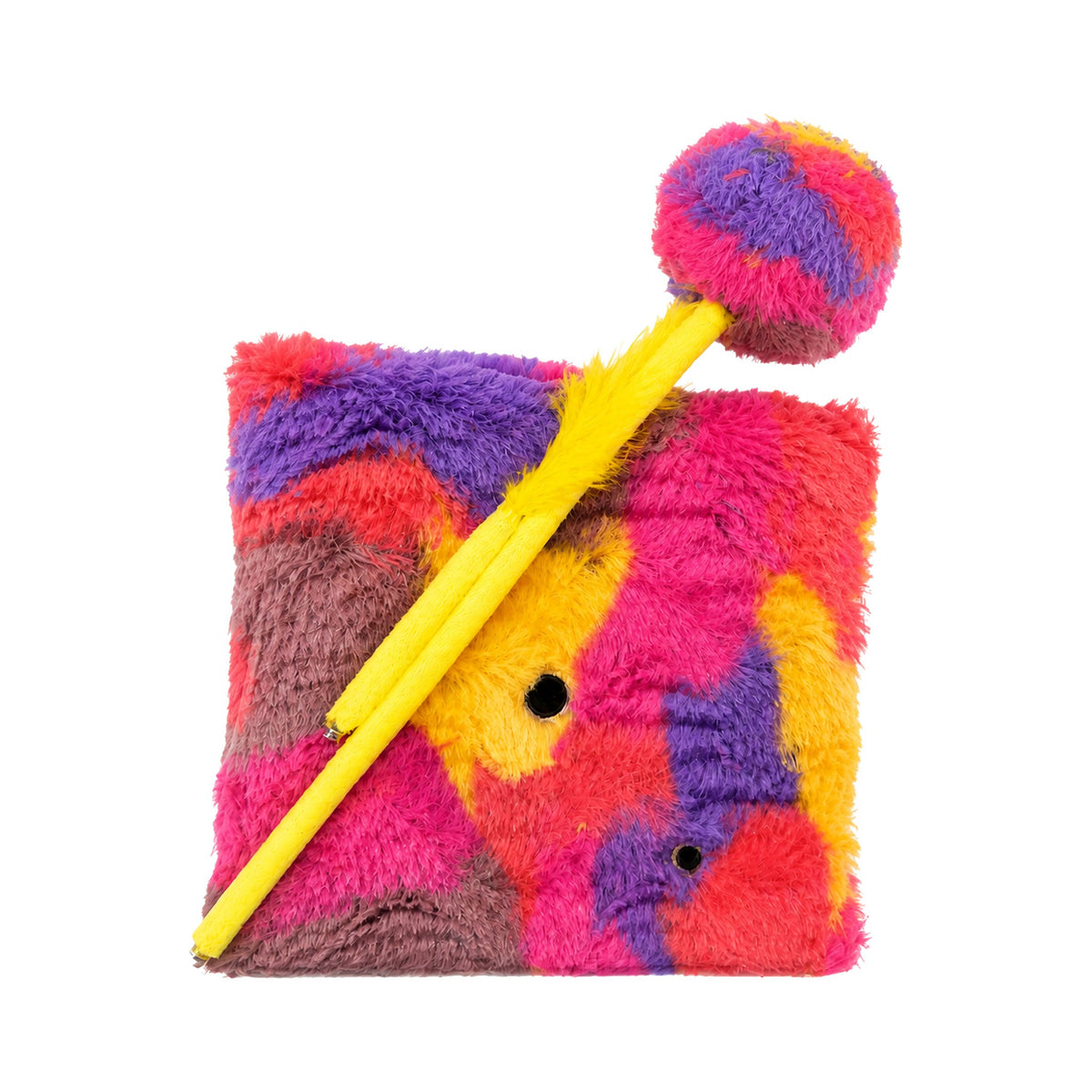 Poste Rascador con Juguete para Gato Multicolor