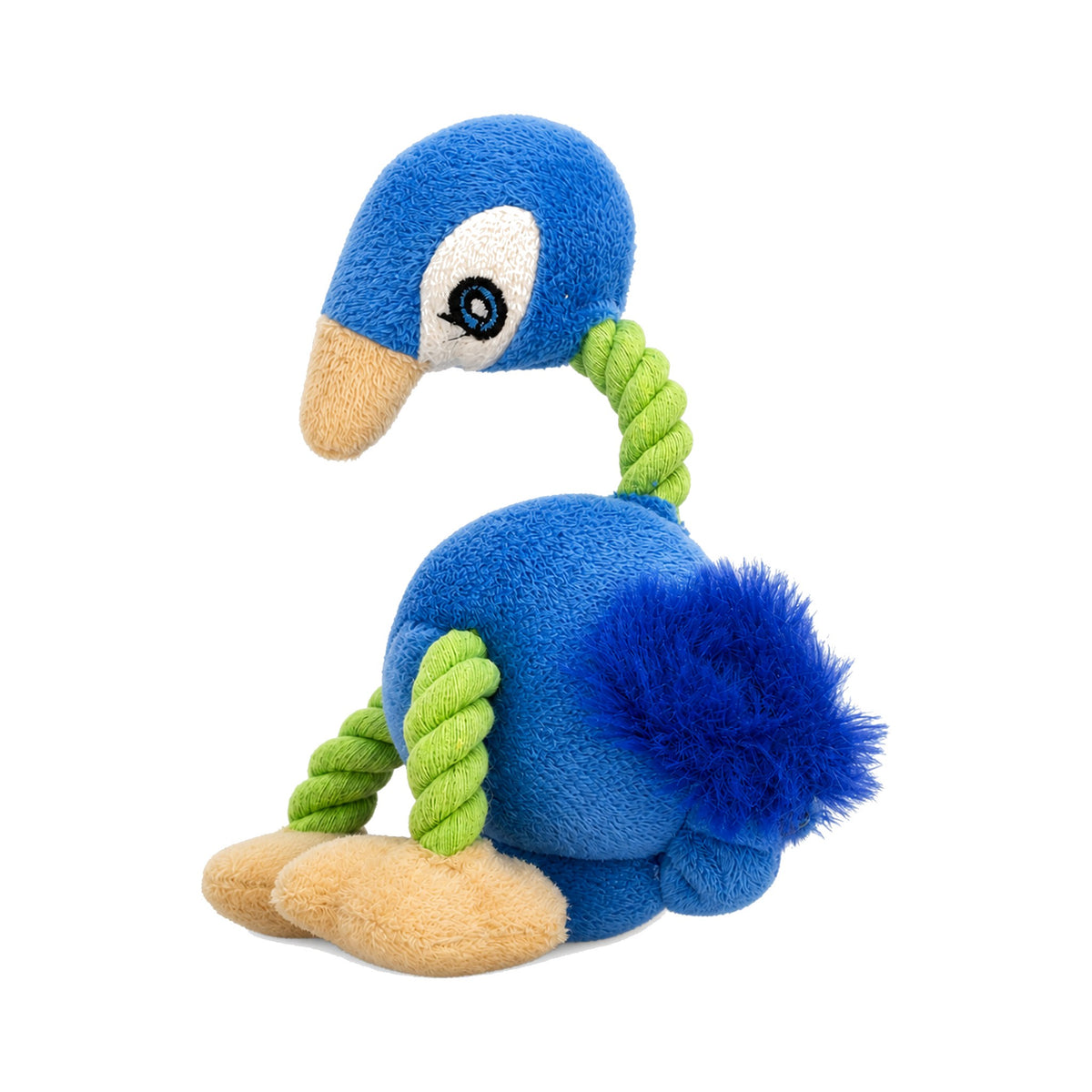 Peluche Pavo Real con Cuerda
