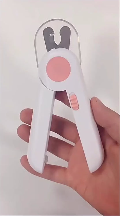 CORTA UÑAS LUZ LED