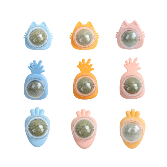 BOLA DE CATNIP CON FIGURAS